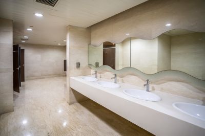 Luxury Bathroom with Natural Stone